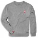 Sweat-shirt gris à logo Ducati