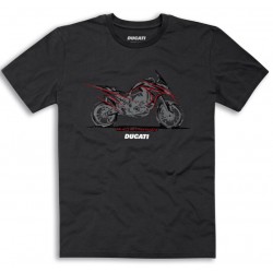 T-shirt Multistrada Ducati V4 Gris