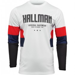 Camiseta Tricolor Hallman Cheq off-road
