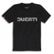 Camiseta hombre Ducatiana 80s negra 2.0