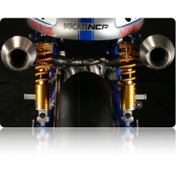 NCR Öhlins rear shock absorber for Ducati Sportclassic.