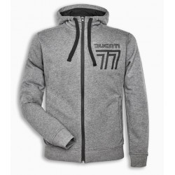 "Ducati 77" gray sweatshirt 98770342