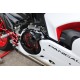 CNC Racing red Frame protector for Ducati Panigale V4