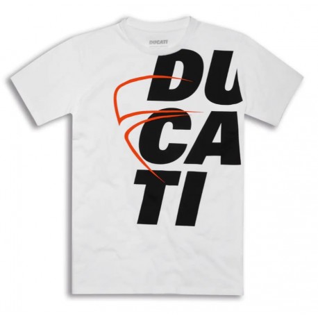 Camiseta branca Ducati Sketch 2.0