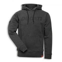 Ducati hoodie sweatshirt logo Gray Senna