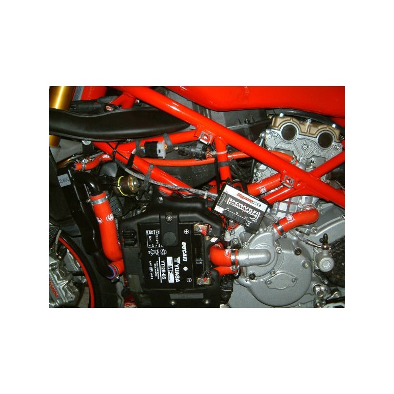848 EVO Silicone Radiator Coolant Hose Kit Blue 2007-2014 Ducati 848 1098 1198