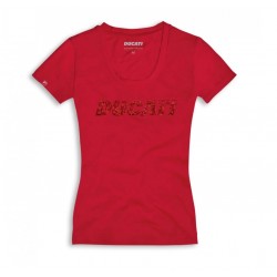 T-shirt "Ducatiana 2.0" rouge pour femmes