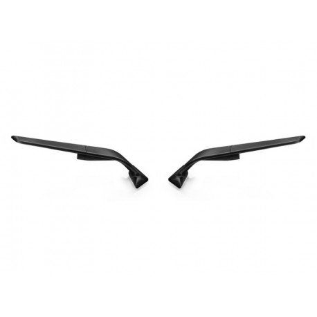 Rizoma Stealth black mirrors for Aprilia RS