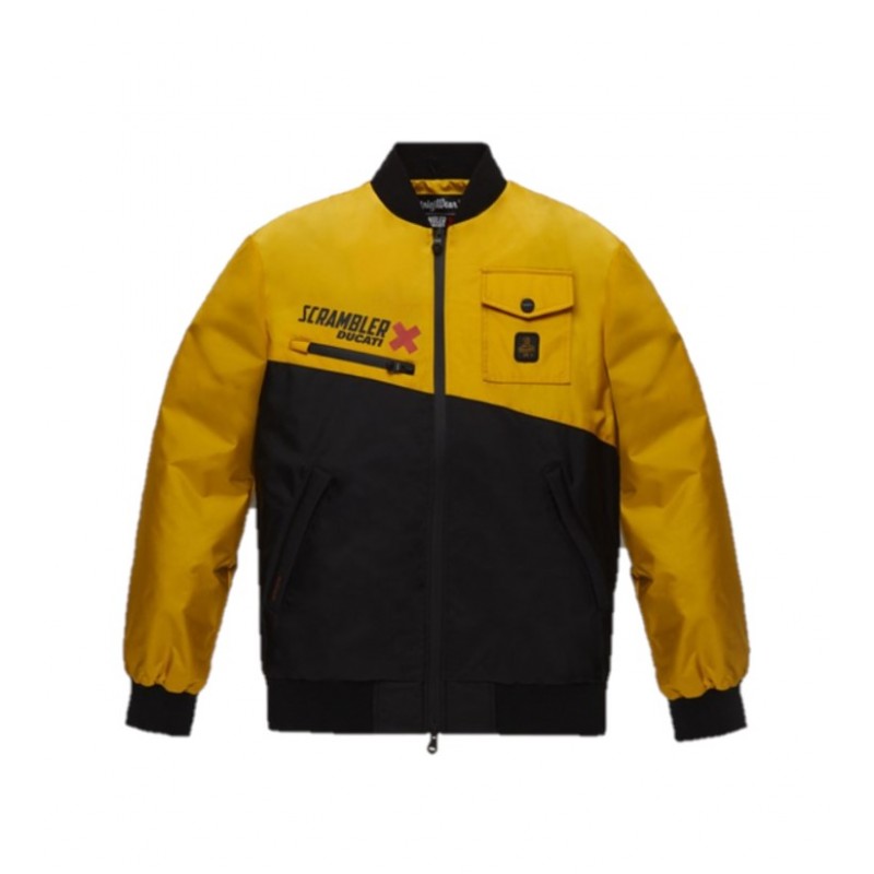 Felpa giallo Ducati Scrambler Refrigiwear
