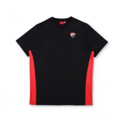 Camiseta de hombre negra y roja Ducati Corse 2236004