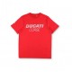 T-shirt rossa con logo Ducati Corse 2236002