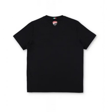 T-shirt noir Ducati Corse Red Line 2236001