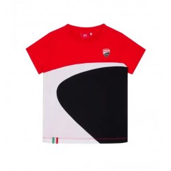 Camiseta infantil tricolor Ducati Corse 2036014
