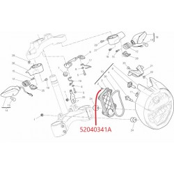 Tornillo del faro delantero OEM para Ducati Monster 52040341A