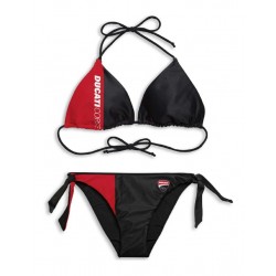 Bikini Race de mujer Ducati Corse rojo y negro 98770163