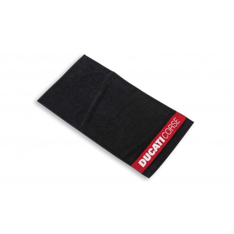 Ducati Corse black towel 50x90 cm 987700769