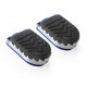 Rizoma Escape blue footpegs for Ducati PE641U