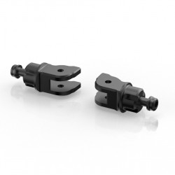 Rizoma footpeg adapters for Ducati PE713B