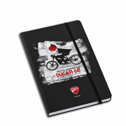 Cuaderno Ducati negro Motoleggera Ducati 60 Museo
