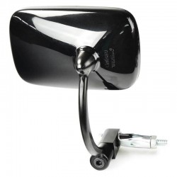 Ducati bar end mirror approved Cafe Racer Style Black