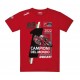T-shirt para homem Ducati Corse Roja