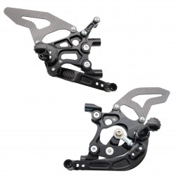 Spider adjustable rearsets for Panigale