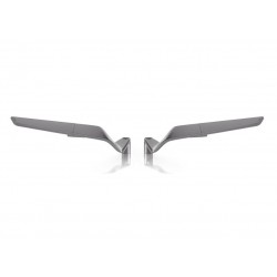 Motorcycle Naked Stealth Gray aerodynamic mirrors BSN010D