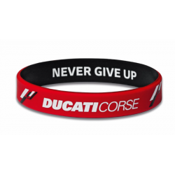 Bracciale in silicone Ducati Corse Nero 987699447
