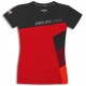 T-shirt donna Ducati Corse Sport rosso nero 987705384