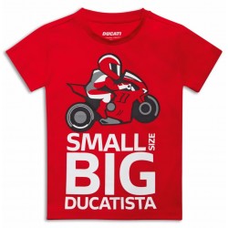 Big Ducatista camiseta red boy 4-6 anos 987706106