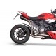 Sistema de escape QD para Ducati Streetfighter V2