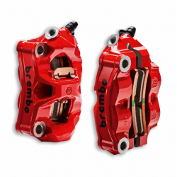 Pinças de freio dianteiras Brembo para Ducati Diavel V4