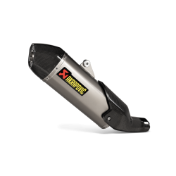 Titanium Akrapovic Slip-On Line Exhaust for Ducati Desert X