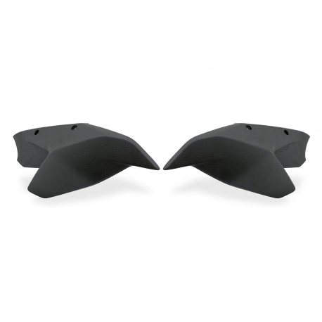 CNC fuel tank protectors for Ducati Streetfighter V2