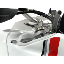 Déflecteurs latéraux transparents WRS pour Ducati Desert X