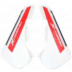 Unit Garage side fairings with stickers for Ducati Desert X White Silk