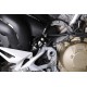 Black CNC Racing rear brake master cylinder protector