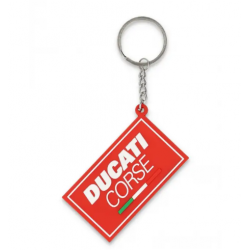 Porte-clés Ducati Corse emblème Drapeau 2356004