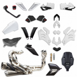 Pack accesorios racing Ducati Perf para Panigale V4