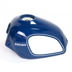 Tanque Fuoriluogo azul Unit Garage para Ducati Scrambler