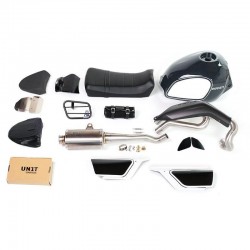 Kit completo Fuoriluogo gris Unit Garage para Ducati Scrambler