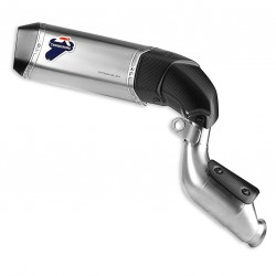 Termignoni approved high slip-on exhaust for Ducati Hyperstrada/hypermotard 821