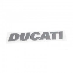 Emblema Ducati OEM para tela branca 43818151B