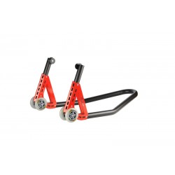 Ducati red aluminum rear stand by Lightech RSA23RROS