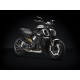 Rizoma silver carbon windscreen for Ducati Diavel V4