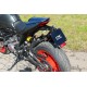 Suporte de matrícula ajustável em aço CNC Racing para Ducati Monster 937