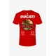 Camiseta Diadora x Ducati Corse Pecco Bagnaia Campeão Mundial 2023