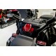 Tampa para grampo de guidão vermelha CNC Racing para Ducati Diavel V4