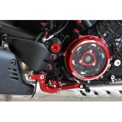 Kit de alavanca de câmbio e freio traseiro CNC Racing para Ducati Diavel V4