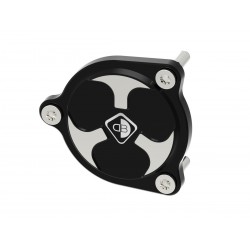 Cover coperchio filtro olio nero Ducabike per Ducati Diavel V4
